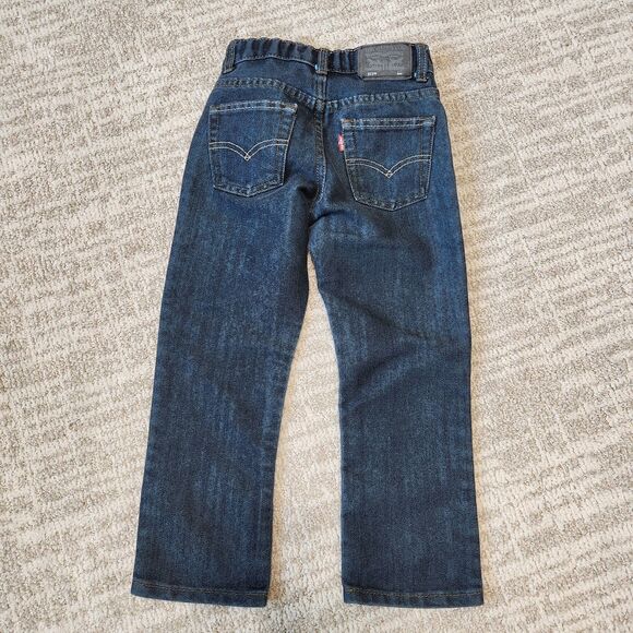 Levi's 511 boy's dark wash straight leg jeans size 6 - Picture 10 of 12